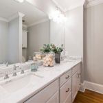 Encimeras de baño de mármol o granito